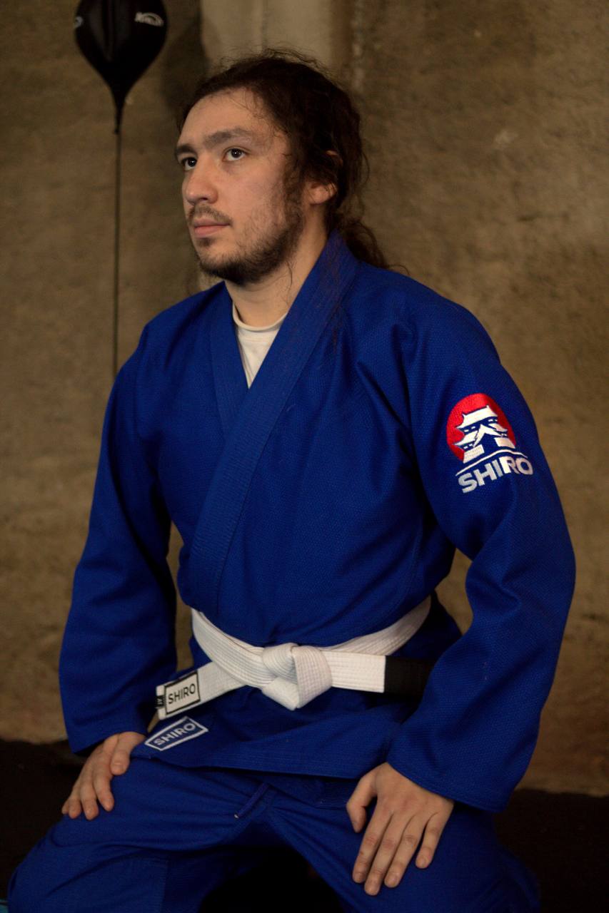 Kimono Shiro Gi Azul — edición oficial 450 GSM